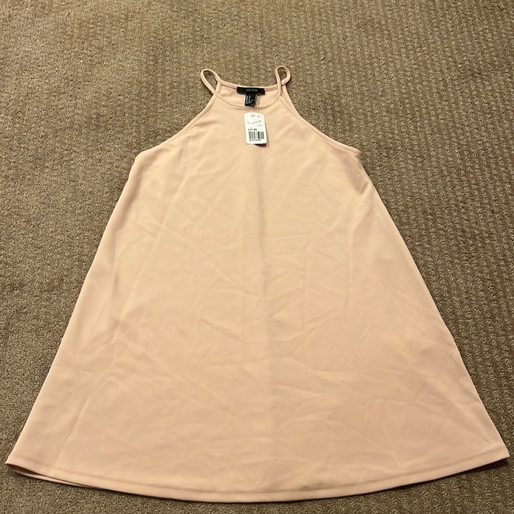 Spaghetti strapped halter top flowy dress! never worn, brand new with tags!